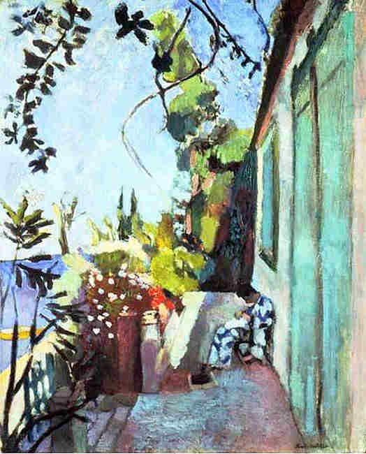 Terrasse &agrave; St-Tropez par Henri Matisse
