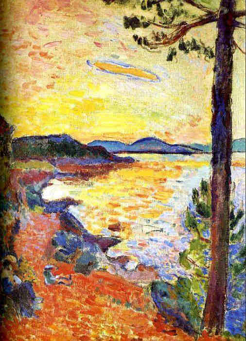 le gouter,  golfe de St-Tropez par henri Matisse