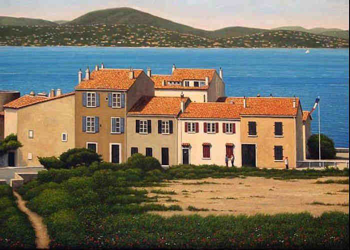 House in St-Trpez by Paul K hennesy