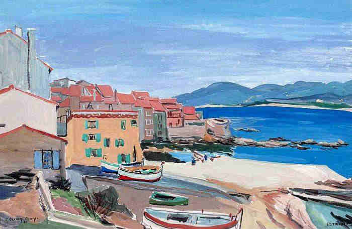 La Ponche &agrave;  St-Tropez par Gabrielle Canon-Courio