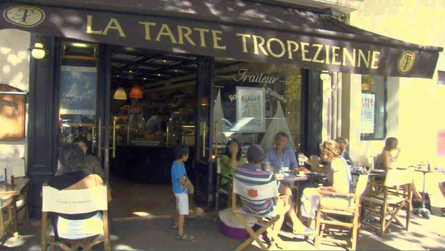 La  tarte trop&eacute;zienne &agrave; St-Tropez