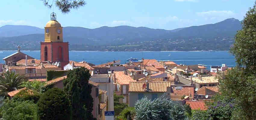 Vue de Saint-Tropez