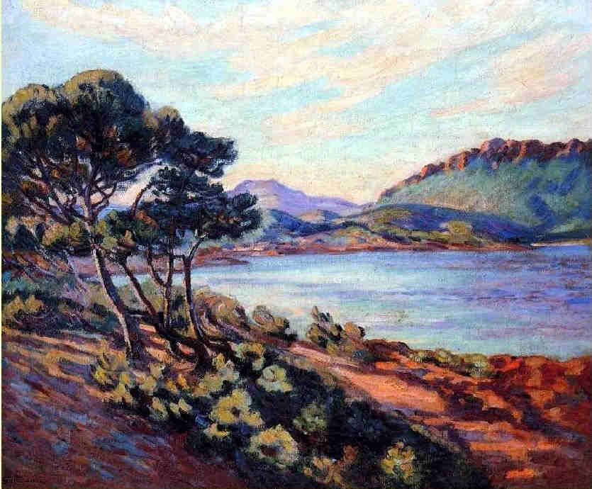 La baie d'Agay par Armand Guillaumin