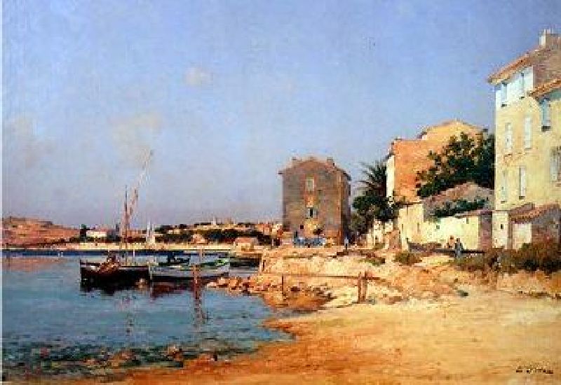 Bandol  vers  1900 par Jean-Baptiste Olive