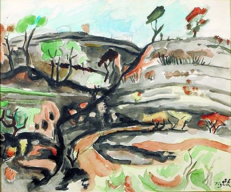 Route de Bandol par Edouard Pignon