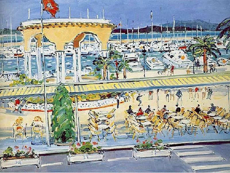 Bandol, le kiosque &agrave; musique par Pierre Godet