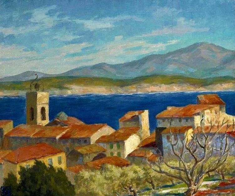 Bandol  vers  1900 par Jean-Baptiste Olive