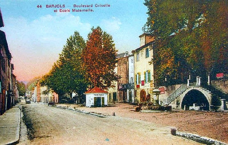 Carte postale ancienne de Barjols