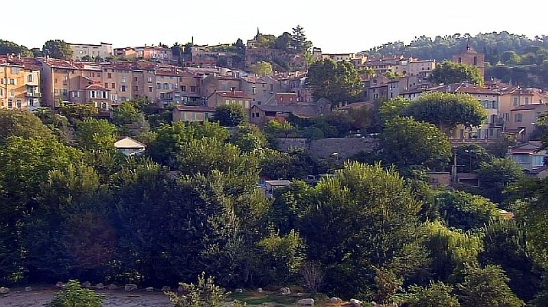 Vue de Barjols