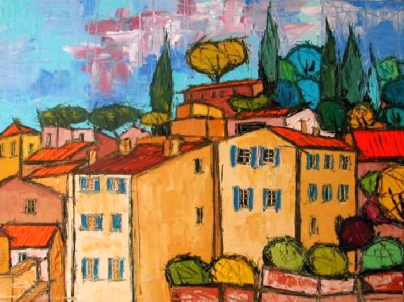Vieux quartier de Hy&egrave;res par Jiel