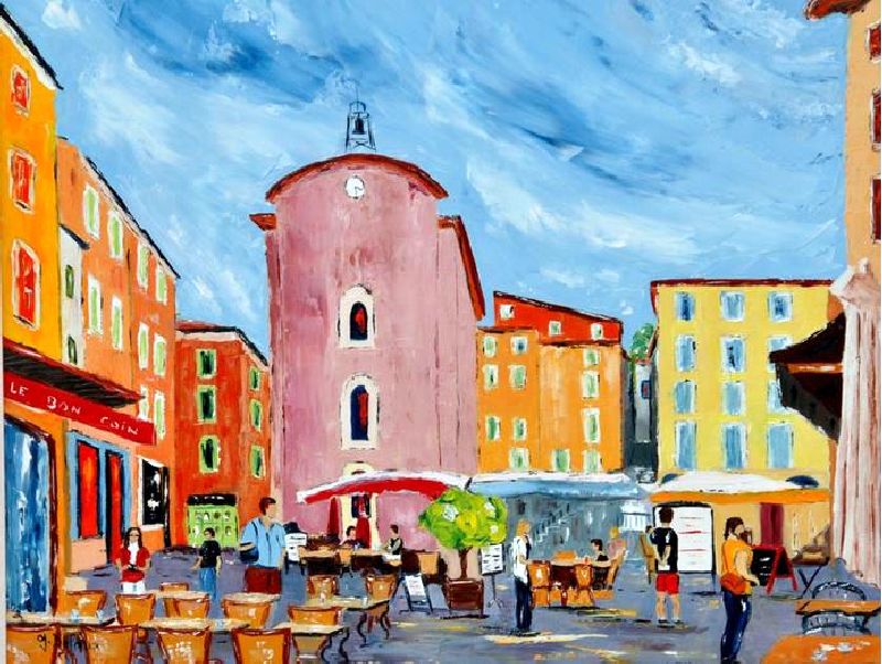 Vieux Hy&egrave;res par Genevi&egrave;ve Defaux