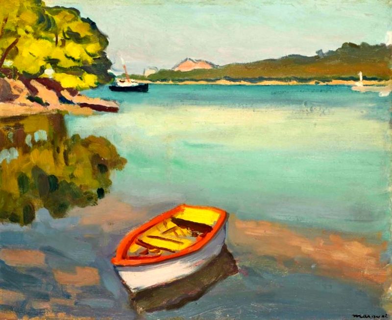 Le  palmier &agrave; Porquerolles par Albert Marquet