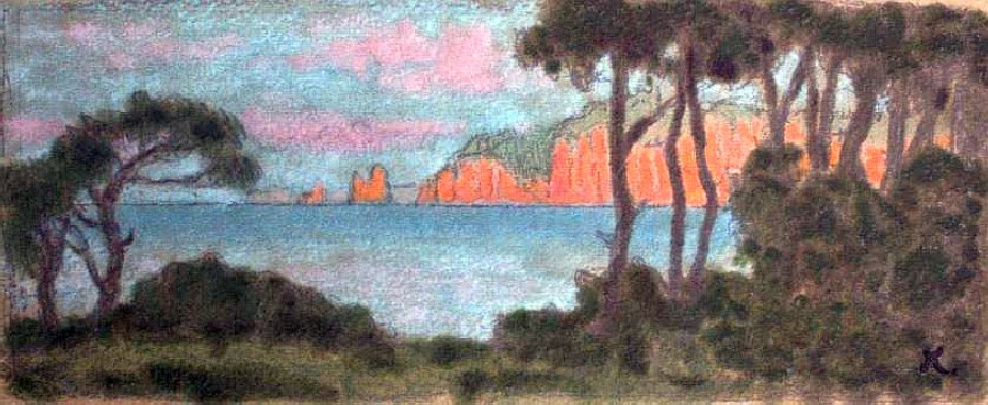 Porquerolles par Jean Francis Auburtin