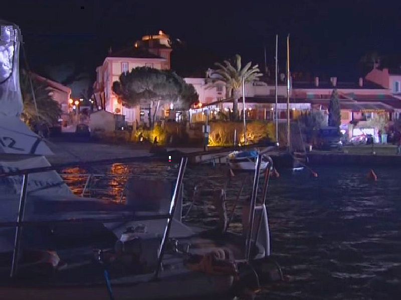 Port de Porquerolles la nuit