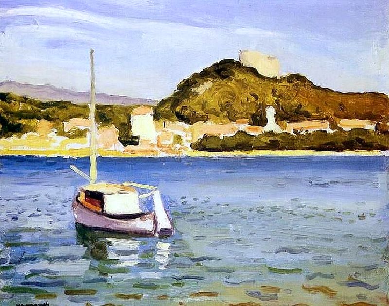 Vue de Porquerolles par Albert Marquet