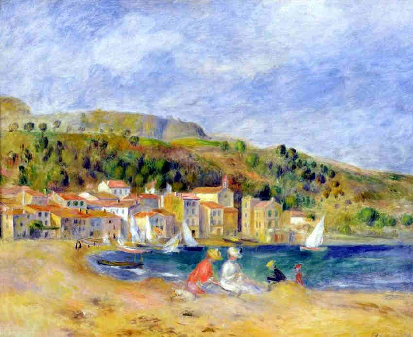 Le Lavandou par Pierre Auguste renoir