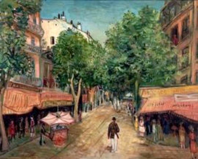 Rue de Lorgues par Abraham Mitchine