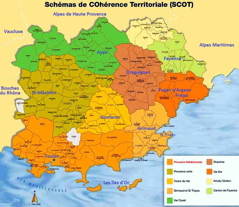 Sch&eacute;ma de coh&eacute;rence territoriale du Var