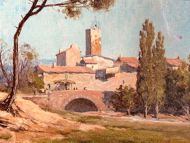 Vue de St-Raphael by William Baptiste Baird