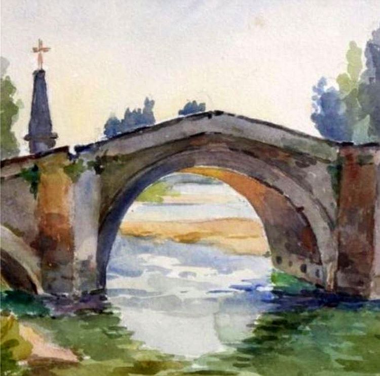 Pont de B&eacute;darrides par A Lacellier