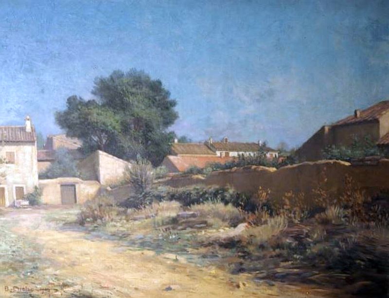 Impasse &agrave; Mori&egrave;res les Avignon par jean Baptiste Eliche