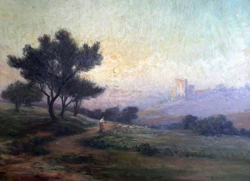 Mori&egrave;res les Avignon par jean Baptiste Eliche