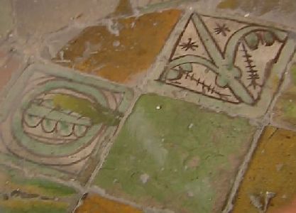 carrelage palais des papes d'Avignon