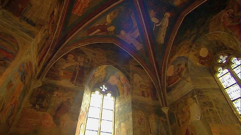 fresques chapelle St-Jean palais des papes d'Avignon