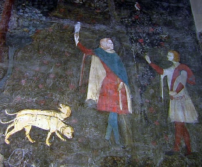 fresque palais des papes d'Avignon