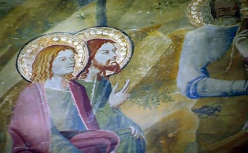 fresque palais des papes d'Avignon