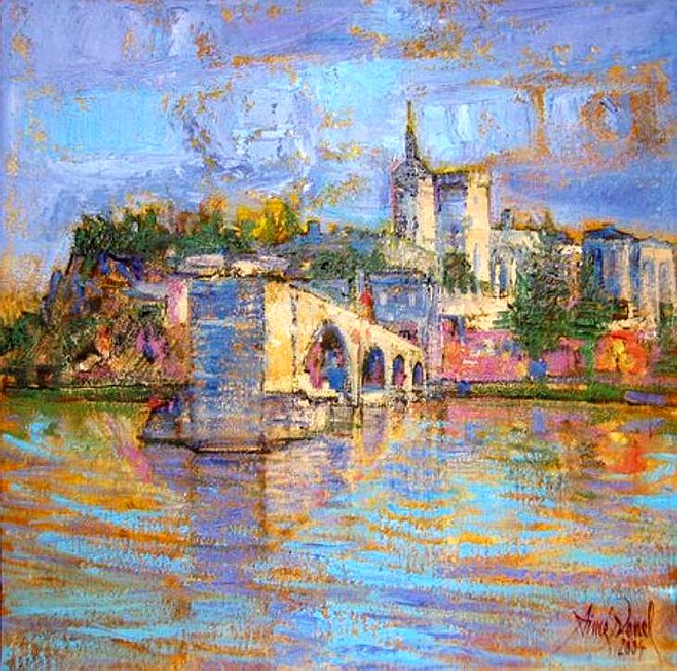 le pont d'Avignon par Aim&eacute; Venel