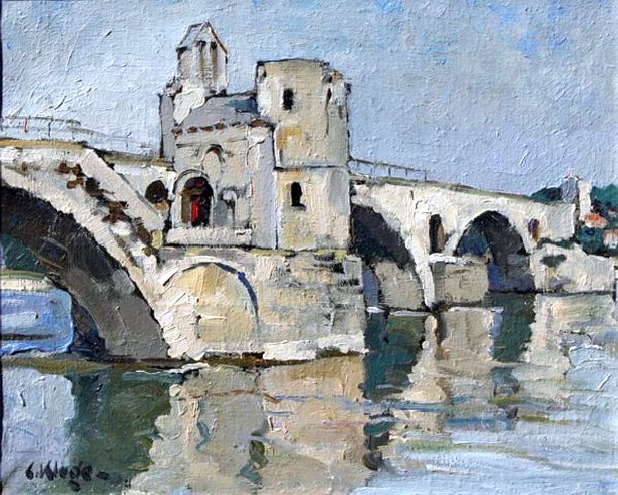 Pont d'Avignon par Constantin Kluge