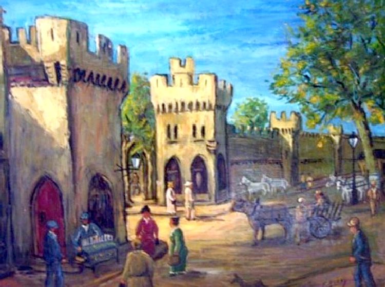 Scene de genre Avignon