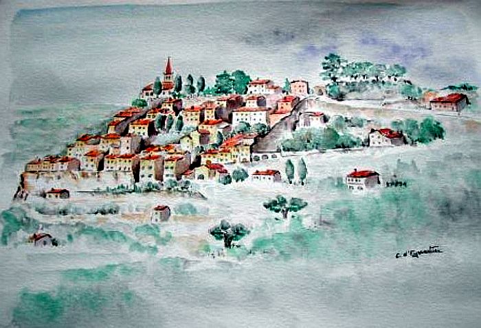 Bonnieux par Carole d'Eyssautier