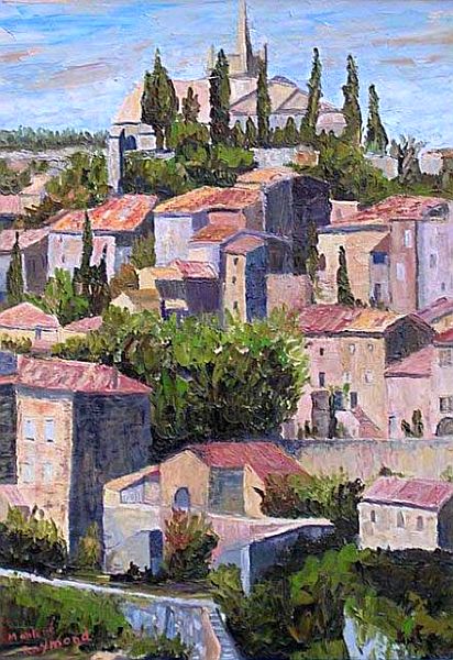 Bonnieux par Marl&egrave;ne Raymond