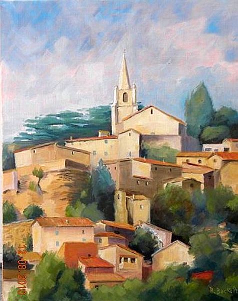 Bonnieux par R Bachelet