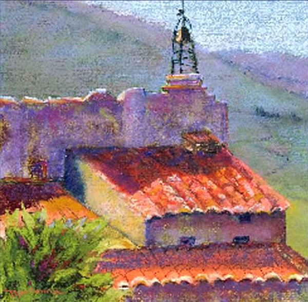 Eglise de Bonnieux par Marianna Sullivan