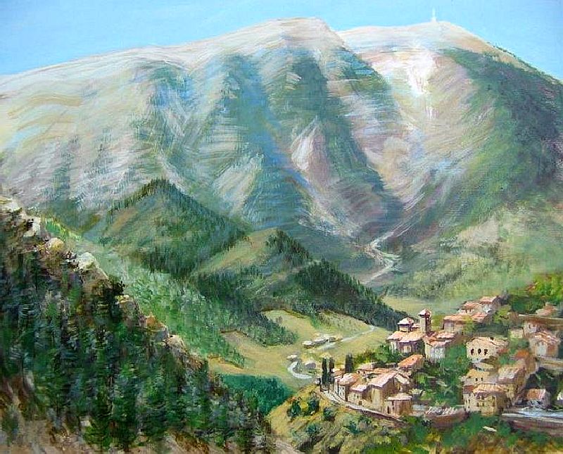 Brantes et le Vebntoux par Pierre Marcel