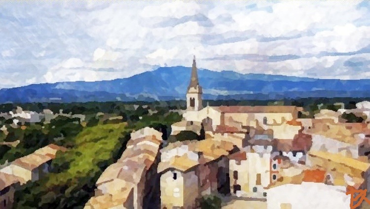 mont Ventoux depuis Carpentras par Dan Kopel