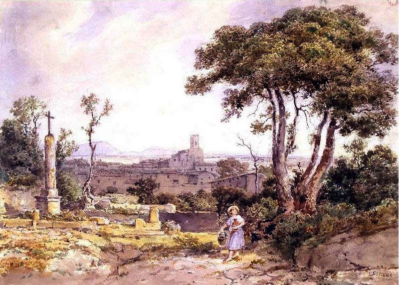 vue Carpentras  par jean joseph Bonaventure
