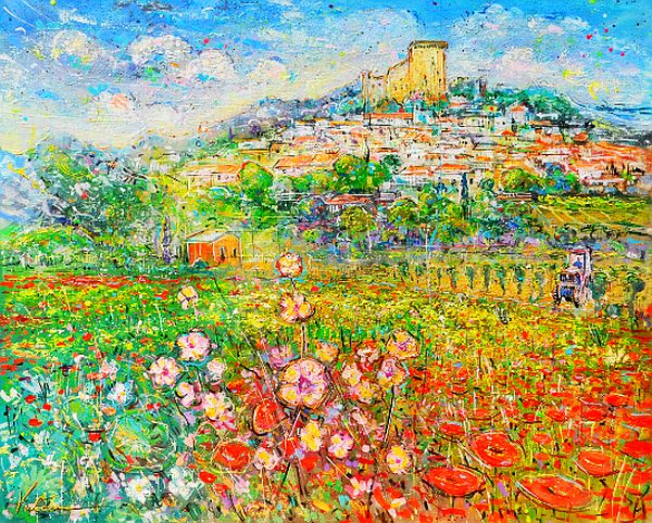 Ch&acirc;teauneuf-du-pape par  Raluca Vulcan