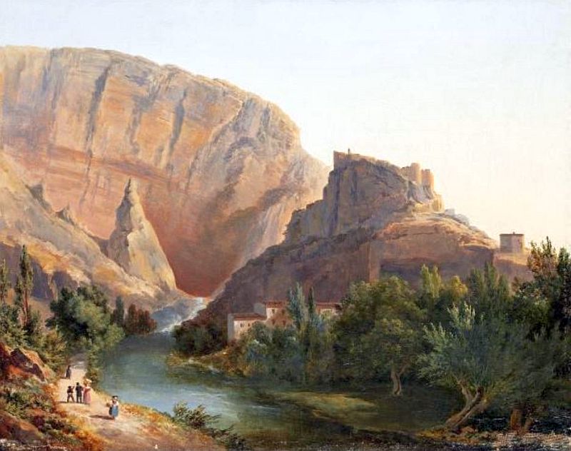 Fontaine de Vaucluse par Antoine Chantron