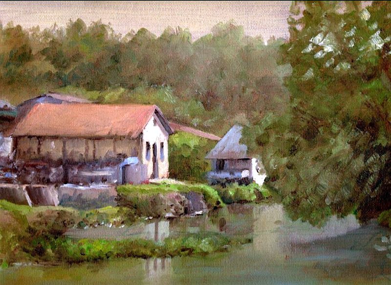 Fontaine de Vaucluse par Pascal Giroud