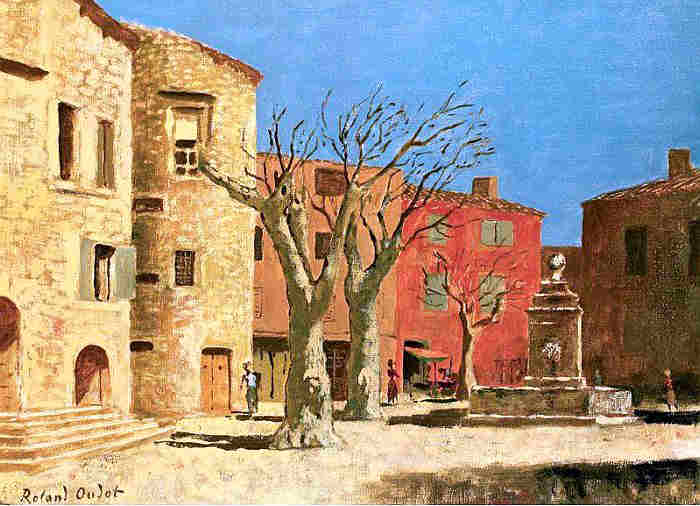 Gordes par Roland Oudot