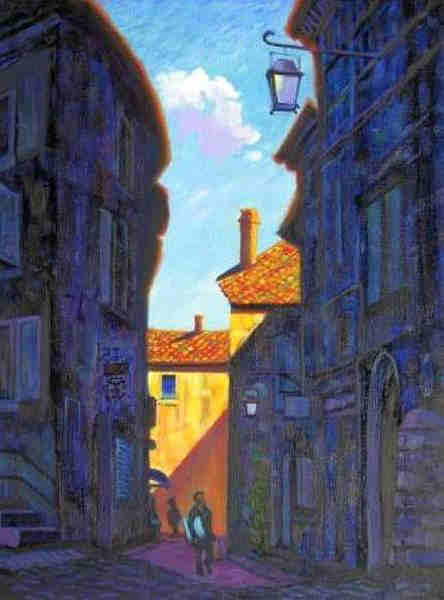 Rue de Gordes par Rob Lawlor