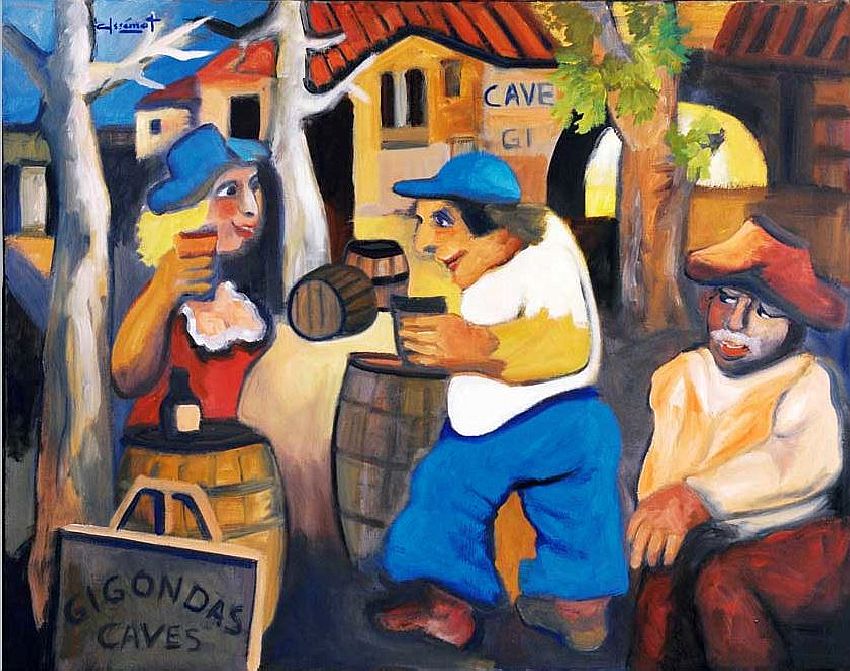 Gigondas,in vino veritas par Pierre Assemat