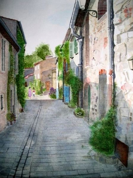 Rue de Cadenet par T. Fauqienoy
