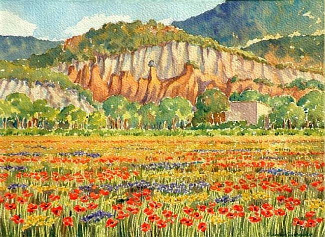 Colorado proven&ccedil;al, Rustrel par El&eacute;anor Ludgate