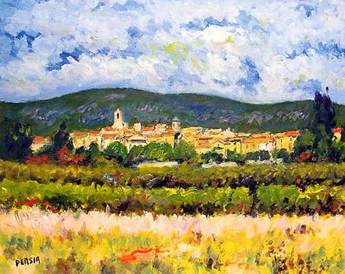 Lourmarin par Alfred Persia