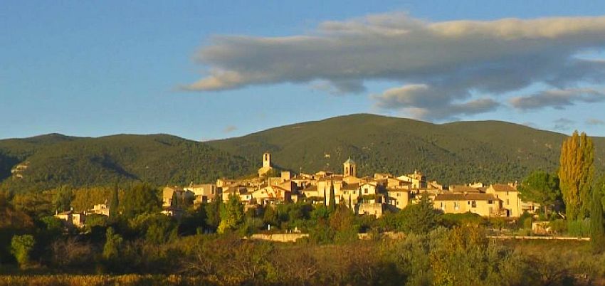 Vue de Lourmarin